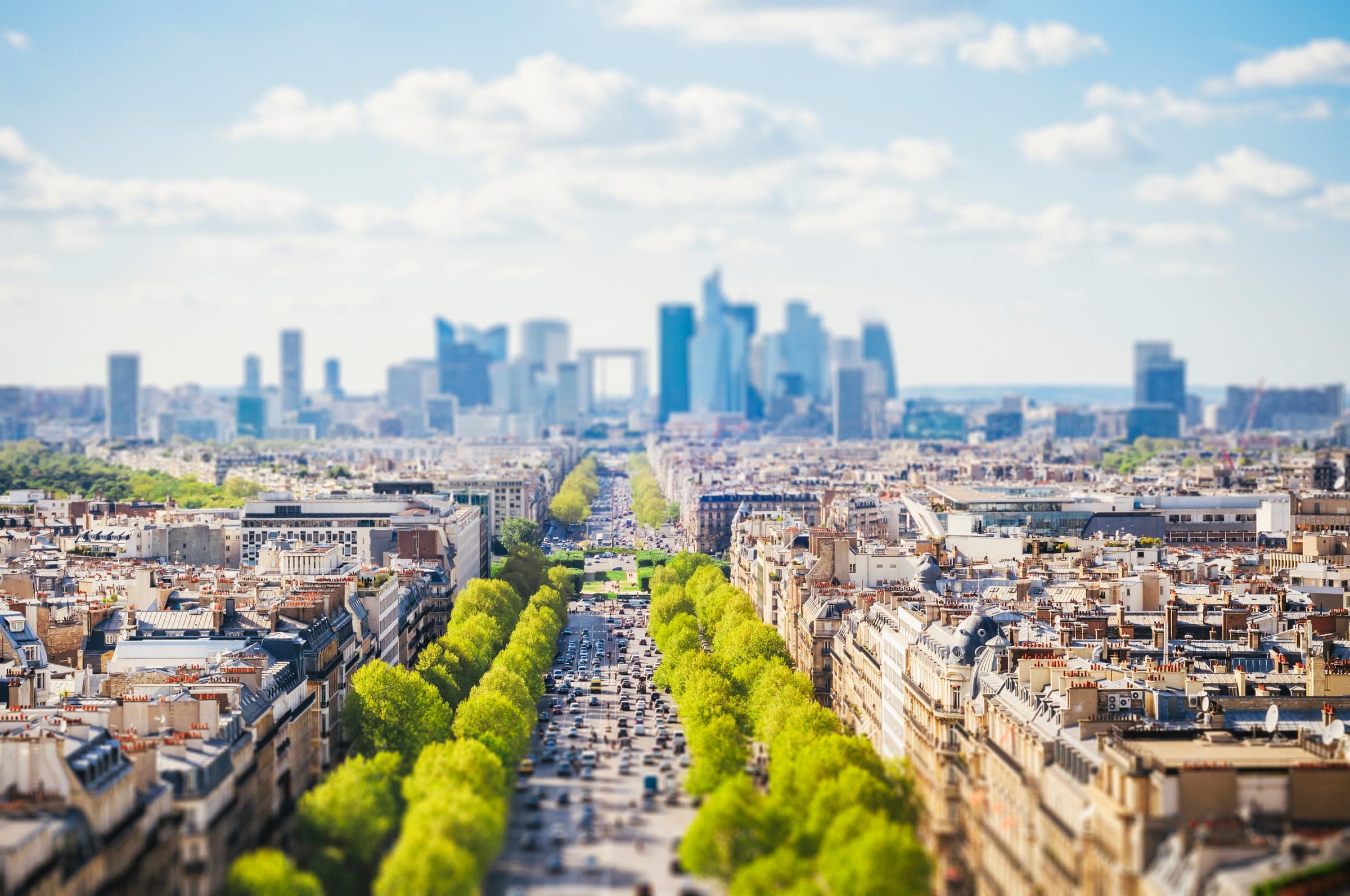Paris cityscape